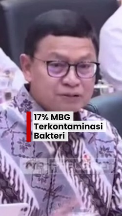 Video: BPOM Temukan 17% MBG Terkontaminasi Bakteri Ini