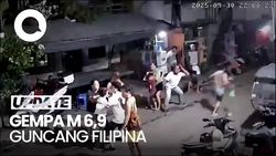 Video: Gempa M 6,9 Guncang Filipina, Korban Tewas Jadi 26 Orang