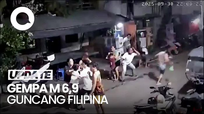 Video: Gempa M 6,9 Guncang Filipina, Korban Tewas Jadi 26 Orang