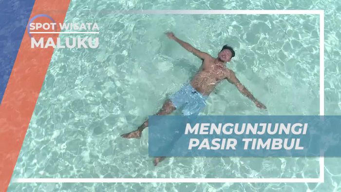 Menjelajahi Pasir Timbul di Maluku