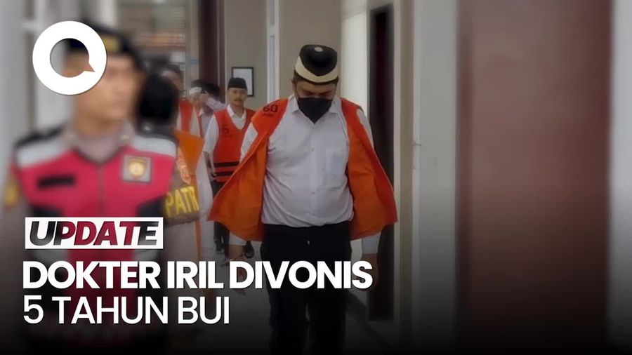 Video: Dokter Iril Terdakwa Pelecehan Ibu Hamil di Garut Divonis 5 Tahun Bui