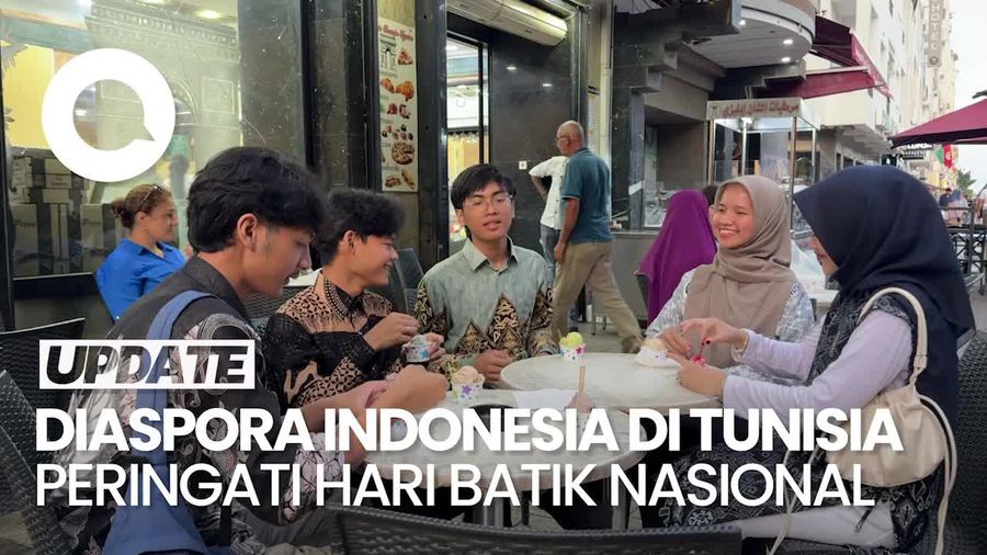 Video: Cara Diaspora Indonesia di Tunisia Peringati Hari Batik Nasional 