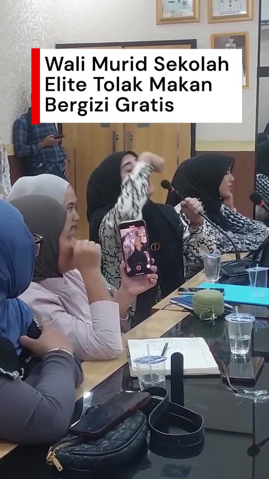 Video: Momen Wali Murid Sekolah Elite di Serang Banten Tolak MBG