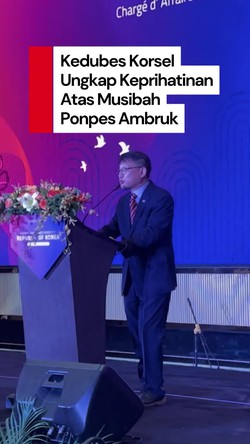 Video Ungkapan Keprihatinan Kedubes Korsel soal Ponpes Ambruk di Sidoarjo