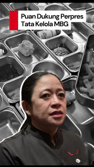 Video Puan Dukung Penerbitan Perpres Tata Kelola MBG: Perlu Evaluasi Total