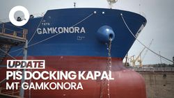 Docking Kapal MT Gamkonora, PIS Jaga Standar Global