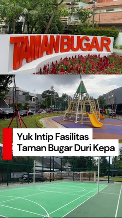 Video: Intip Yuk! Fasilitas Taman Bugar Duri Kepa, Ruang Interaksi dan Rekreasi