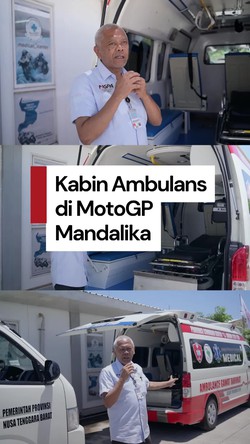 Video: Tengok Kabin Ambulans di MotoGP Mandalika