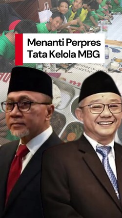 Video: Perpres Tata Kelola MBG Bakal Segera Diterbitkan