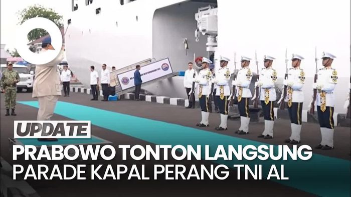 Video: Prabowo Bakal Saksikan Parade Kapal Perang TNI AL di Teluk Jakarta