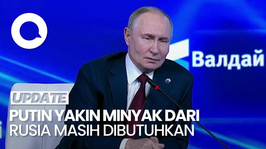 Video Putin: Ekonomi Dunia Masih Membutuhkan Minyak dari Rusia Video Putin: Ekonomi Dunia Masih Membutuhkan Minyak dari Rusia