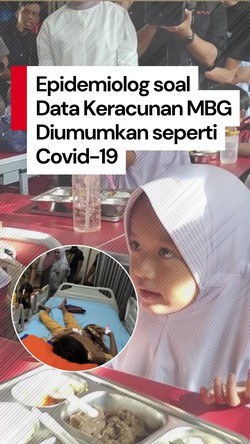 Video: Epidemiolog Sebut Data Keracunan MBG untuk Deteksi Dini