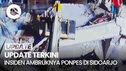 Video: 2 Jenazah Ponpes Ambruk di Sidoarjo Ditemukan di Tempat Wudu Musala