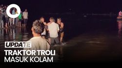 Video: Traktor Troli Terguling ke Kolam di India, 11 Orang Tewas