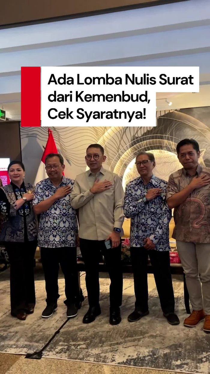 Video: Kemenbud Bikin Lomba Nulis Surat, Total Hadiah Rp 85 Juta