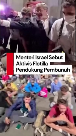  Video Menteri Israel Kata-katai Aktivis Flotilla Teroris & Pendukung Pembunuh