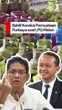 Video: Bahlil Tuding Purbaya Salah Baca Data soal Harga Asli LPG Melon 3 Kg