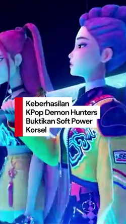 Video KPop Demon Hunters Dinilai Jadi Bukti Keberhasilan Soft Power Korsel