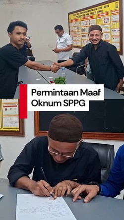 Video: Permintaan Maaf Oknum SPPG Penganiaya Wartawan di Jaktim