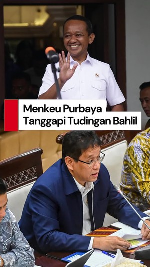Video Respons Santai Menkeu Purbaya Setelah Dituding Bahlil Salah Baca Data