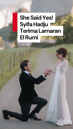 Video: So Sweet! El Rumi Lamar Syifa Hadju di Switzerland