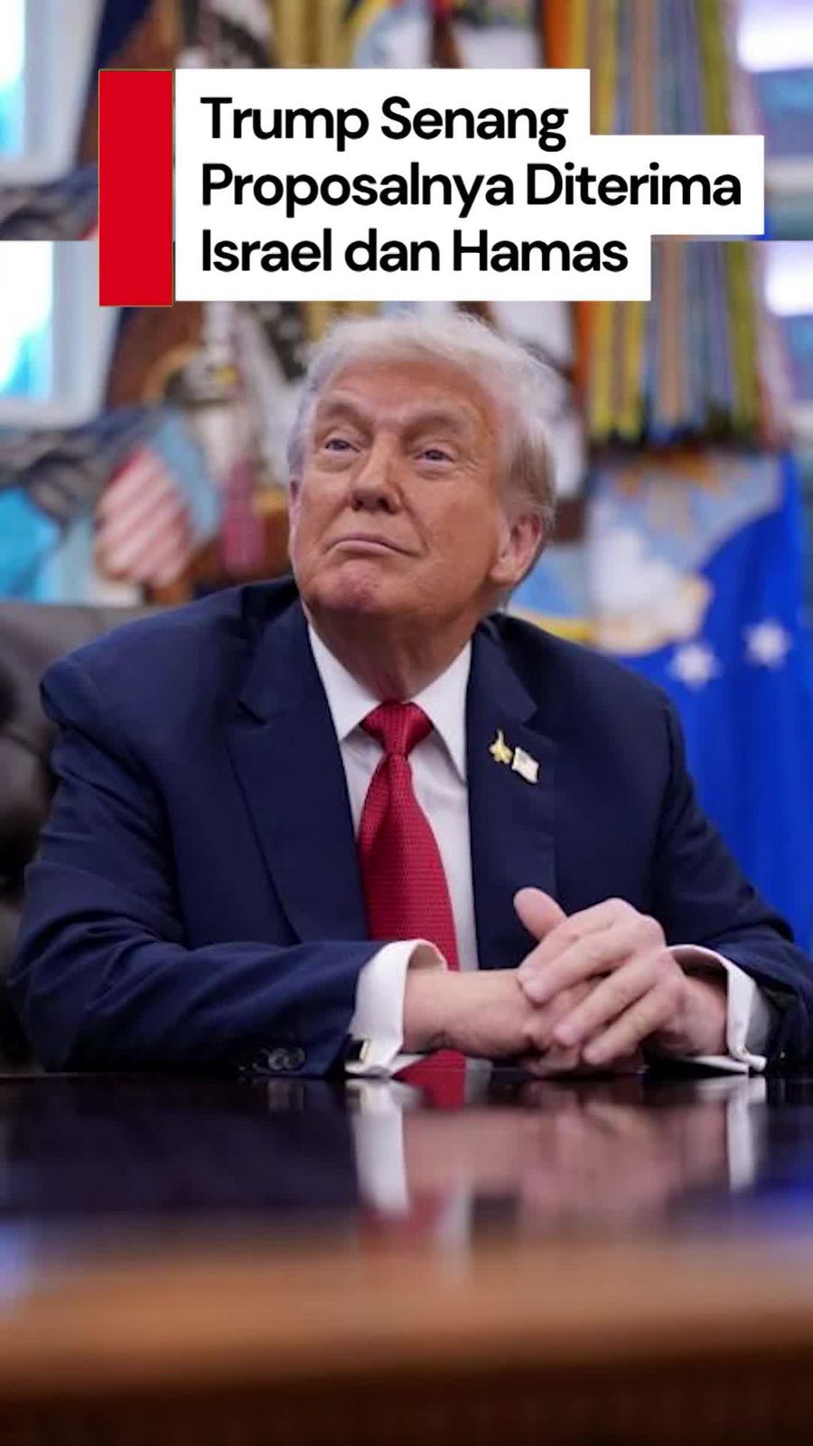 Video Trump Setelah Hamas Setujui Proposalnya: Ini Hari Istimewa