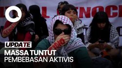 Video: Demo Mahasiswa di Meksiko Terkait Penahanan Aktivis oleh Israel