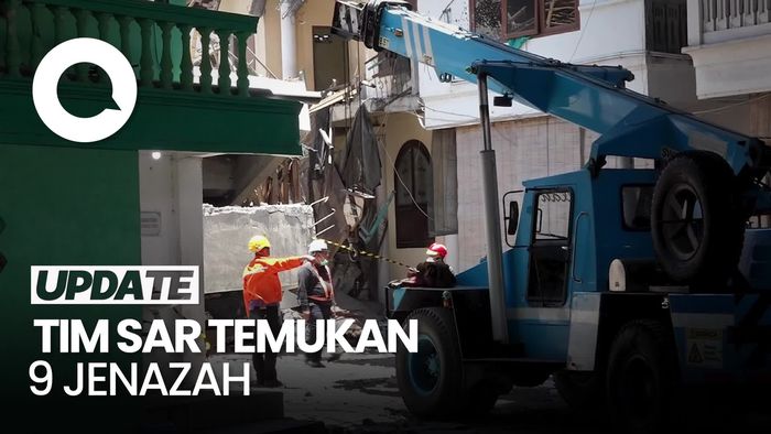 Video BNPB: 9 Jenazah Runtuhan Ponpes di Sidoarjo Ditemukan, 49 Orang Masih Hilang