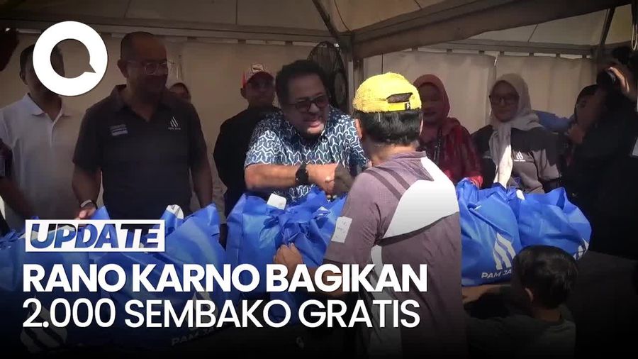 Video Rano Karno Sebut Tebus Sembako Murah Ribet: Gimana Kalo Gratis?