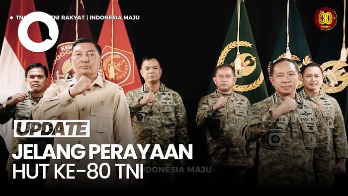 Video: Pesan Menhan-Panglima untuk HUT ke-80 TNI Video: Pesan Menhan-Panglima untuk HUT ke-80 TNI