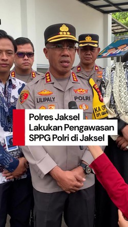 Video:Kapolres Jaksel Pastikan Pengawasan di Setiap SPPG Polri