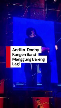 Video: Momen Andika-Dodhy Kangen Band Bersatu di Panggung Synchronize 2025