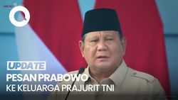 Video: Prabowo Ucapkan Terima Kasih Kepada Istri-Anak Prajurit TNI