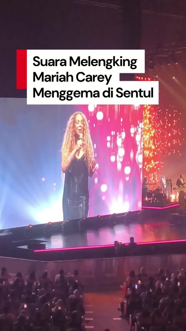 Video: Recap Konser Mariah Carey di Sentul, Suaranya Gokil!
