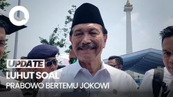 Video Luhut Soal Prabowo Bertemu Jokowi: Bagus Guyub, Kita Doakan Kompak