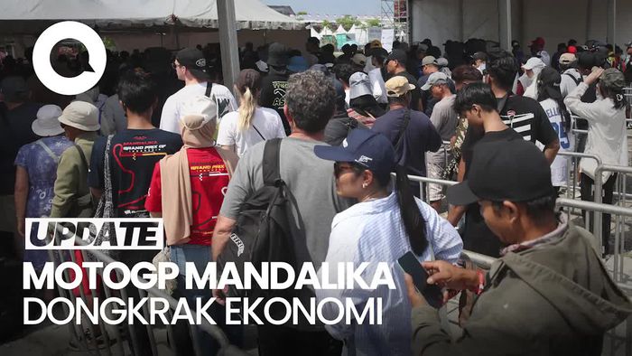 Video MotoGP Mandalika Dongkrak Ekonomi NTB: Hotel-Penerbangan Penuh