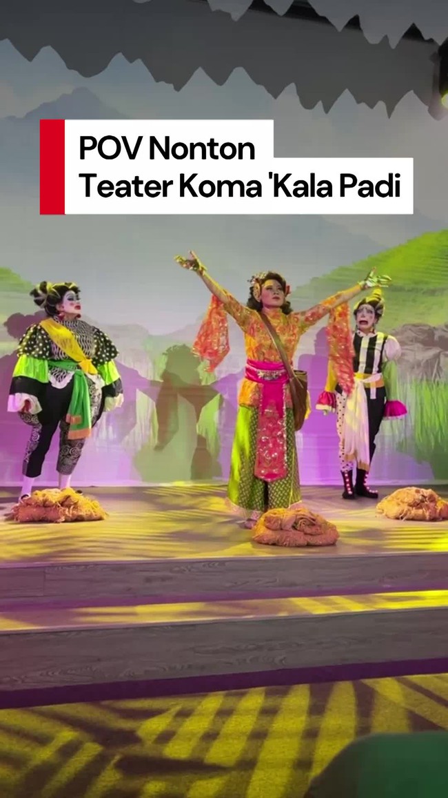 Video: POV Nonton Teater Koma Kala Padi yang Bikin Kagum