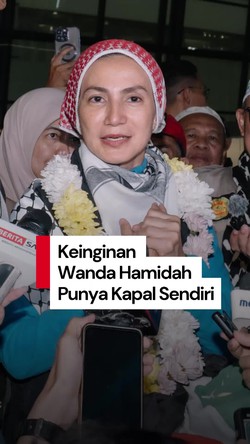 Video: Wanda Hamidah Ingin Punya Kapal Sendiri untuk Join Global Sumud Flotilla 