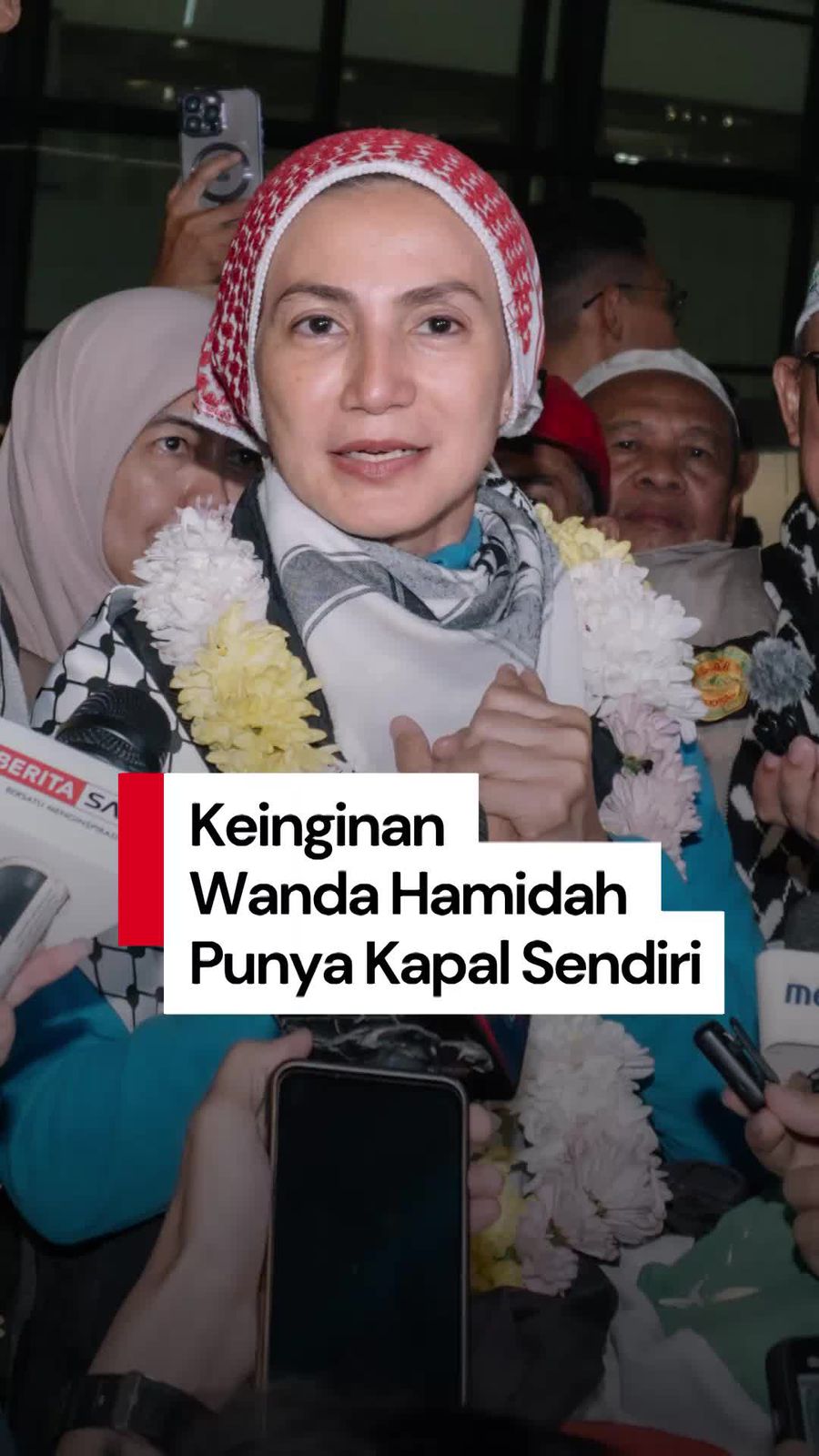 Video: Wanda Hamidah Ingin Punya Kapal Sendiri untuk Join Global Sumud Flotilla  Video: Wanda Hamidah Ingin Punya Kapal Sendiri untuk Join Global Sumud Flotilla