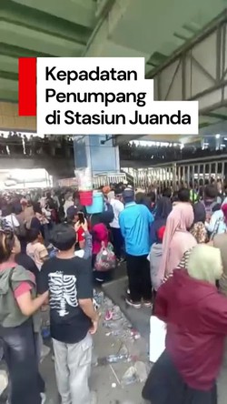 Video: St Juanda Dipadati Penumpang dari Monas, Sistem Buka-Tutup Diterapkan