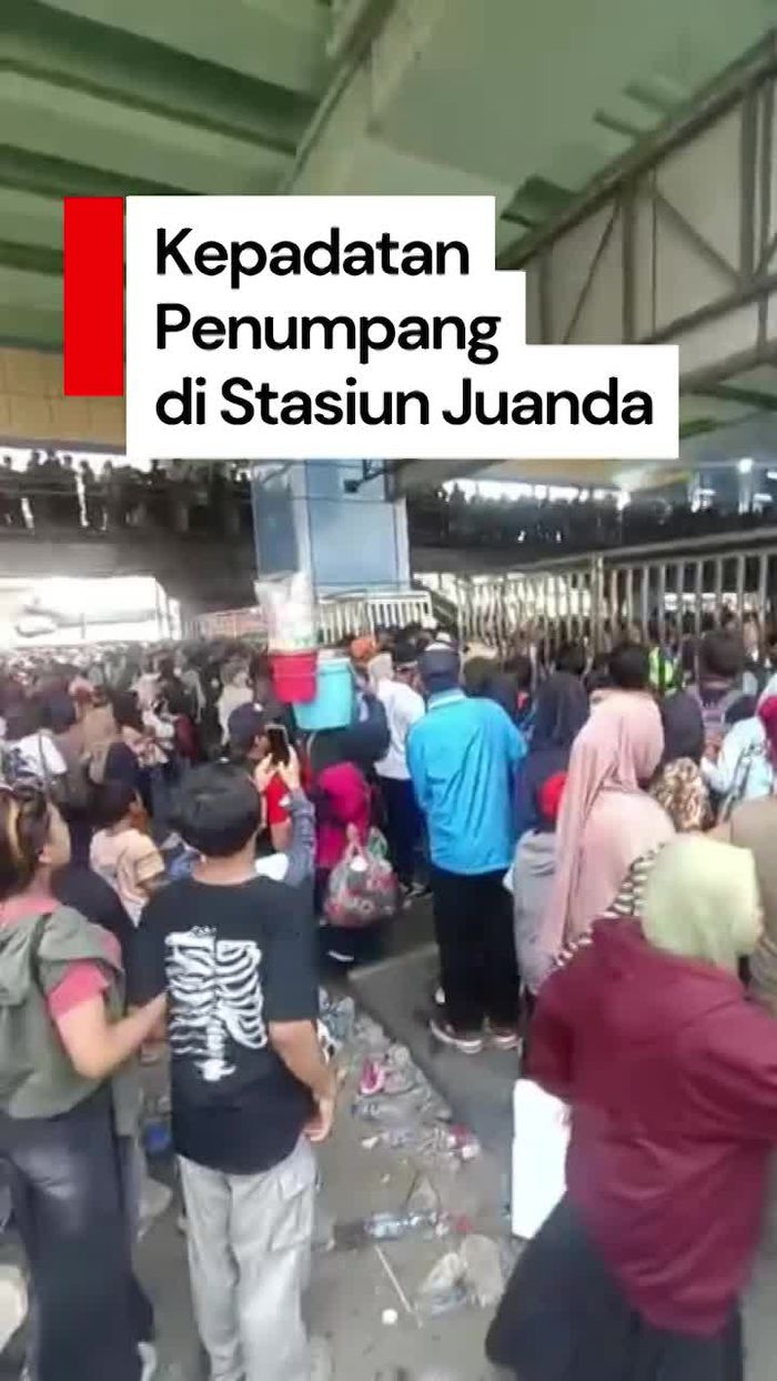 Video: St Juanda Dipadati Penumpang dari Monas, Sistem Buka-Tutup Diterapkan Video: St Juanda Dipadati Penumpang dari Monas, Sistem Buka-Tutup Diterapkan