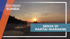 Menikmati Keindahan Sunset di Pantai Warakiri yang Memesona di Sumba  