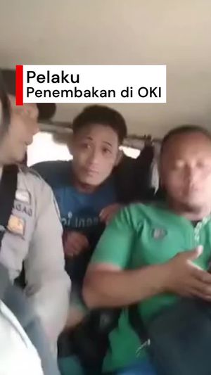 Video: Ditangkap! Ini Tampang Pelaku Penembakan Pria di OKI
