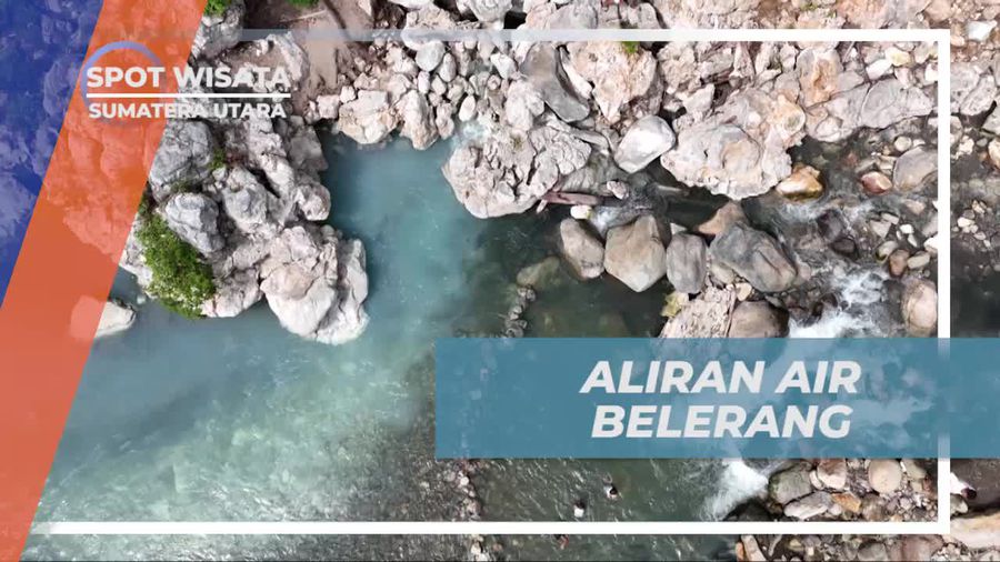 Menyaksikan Keunikan Aliran Air Belerang yang Menjadi Daya Tarik Sungai Dua Rasa di Sumatera Utara  
