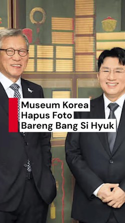 Video: Postingan Bareng Ketua HYBE Dihapus Museum Korea