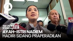 Video: Ayah-Istri Nadiem Hadiri Sidang Praperadilan Jawaban Kejagung