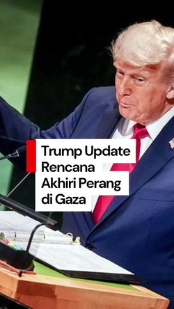 Video: Donald Trump Sebut Akhiri Perang di Gaza Untungkan Israel