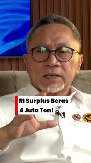 Video: RI Surplus Beras 4 Juta Ton