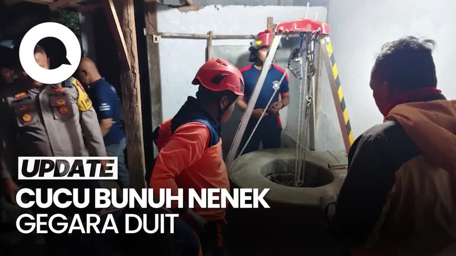 Video: Teganya Cucu di Pasuruan Bunuh Nenek Lalu Jasad Dibuang ke Sumur