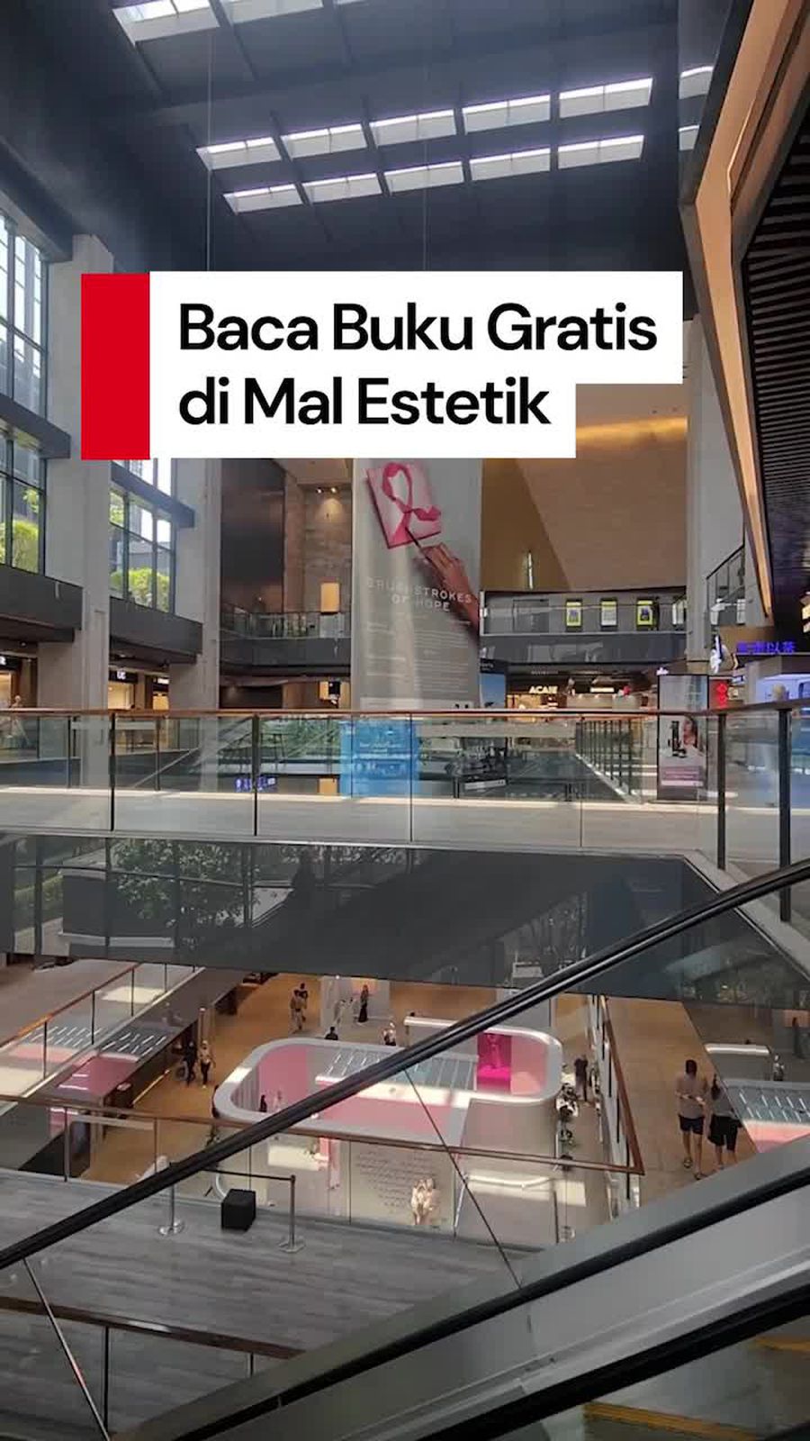 Video: POV Baca Buku Gratis di Mal Estetik Video: POV Baca Buku Gratis di Mal Estetik